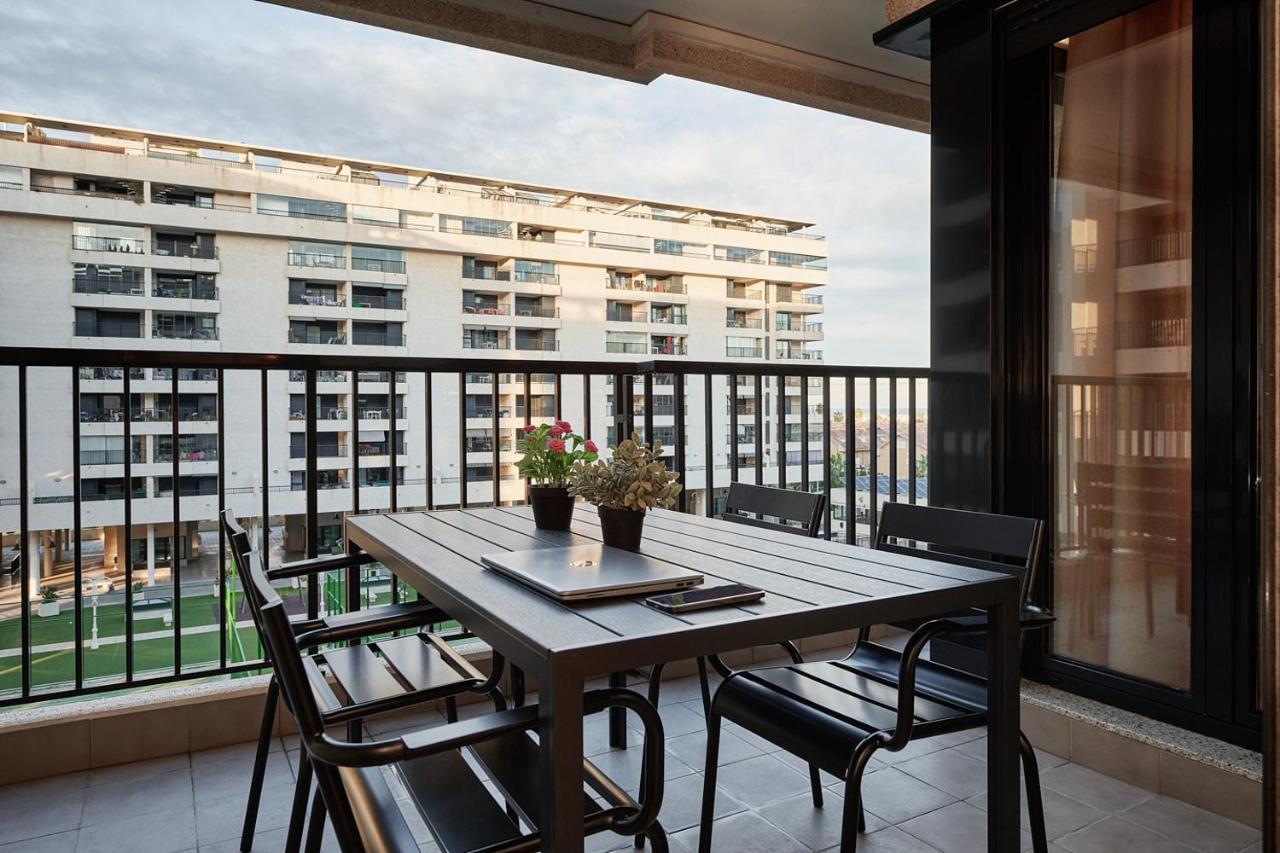 Апартаменты Sea View Modern Flat Альборайя Экстерьер фото
